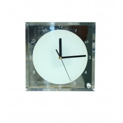 ساعة زجاجي  حجم (ارتفاع 200MM عرض 200MM)